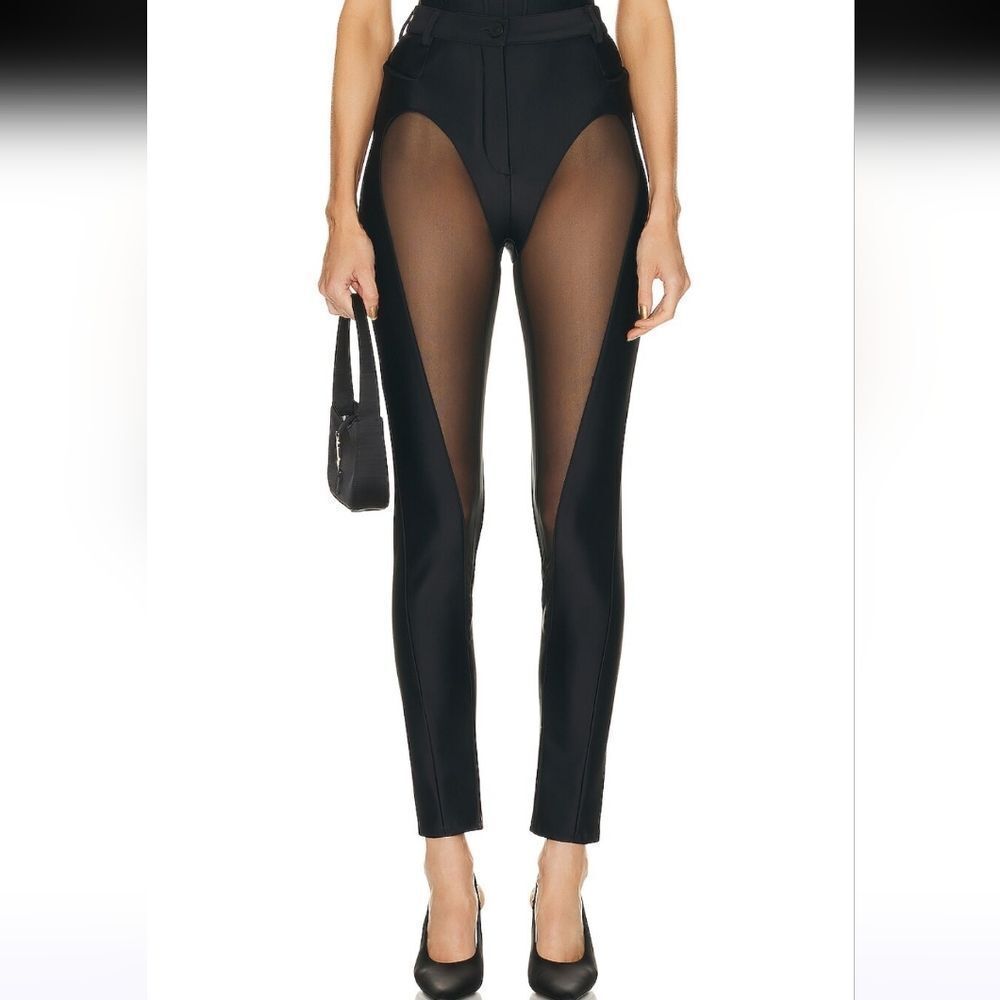 NWT Mugler Pants Leggings sz S 38